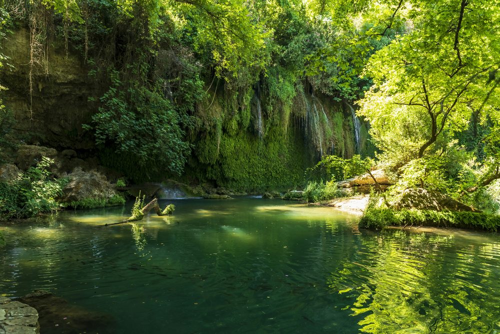 Perge y la cascada de Kurşunlu