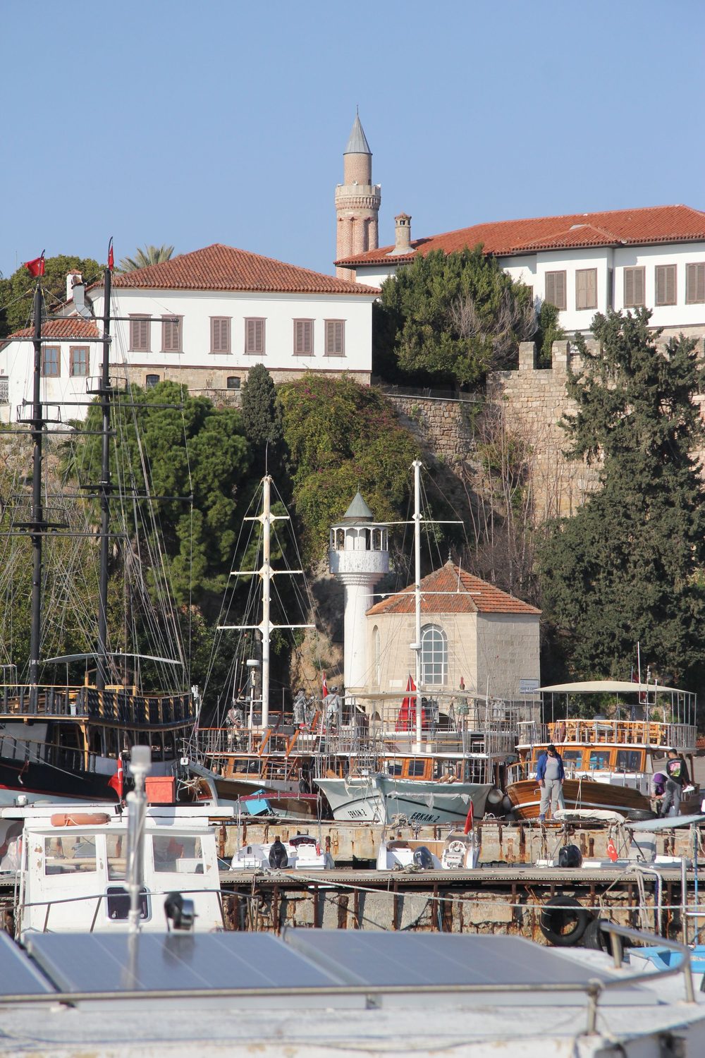 Oude stad Kaleiçi en Düden-watervallen