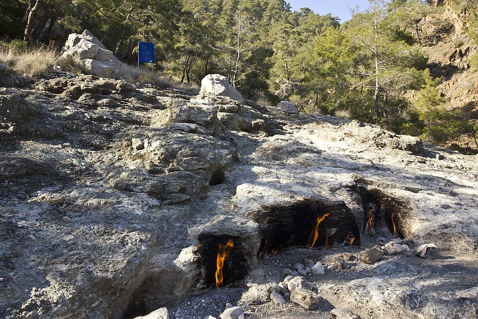 Olympos und die ewigen Flammen der Chimaera